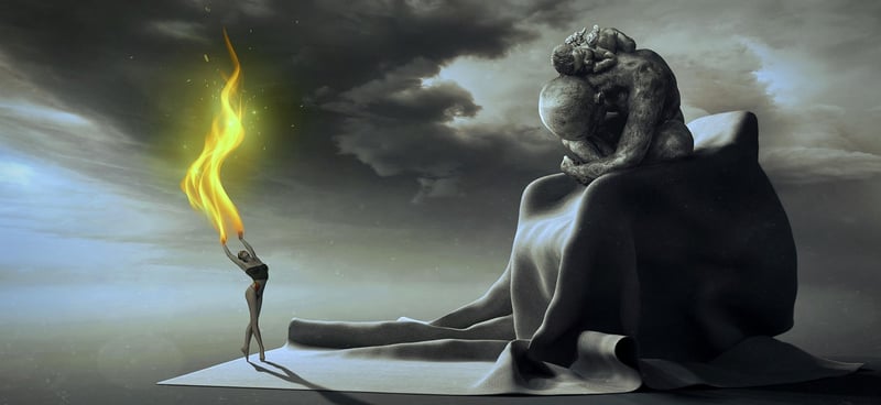 Mystical Fire Dancers